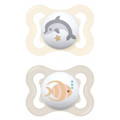 Chupete silicona - mam air (0+ n pack doble)