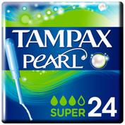 Tampax tampon  pearl super 24 u