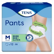 Absorb inc orina ligera - tena pants super (t- med 12 u)