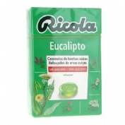 Ricola caja caramelos s/a eucalipto 50 gr