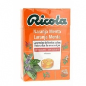 Ricola caja caramelos s/a naranja 50 gr