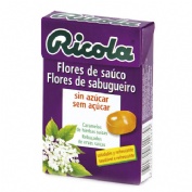 Ricola caja caramelos s/a flor de sauco 50 gr