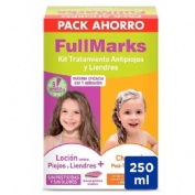 Fullmarks antipiojos y liendres champu + locion - pediculicida (kit 100+150 ml)