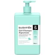 Suavinex pediatric gel champu espumoso (1 envase 750 ml)