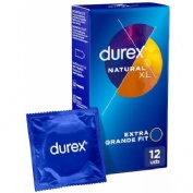 Durex natural xl - preservativos (12 unidades)