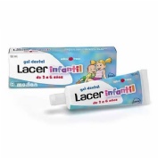 Lacer infantil gel dental (1 envase 75 ml fresa)