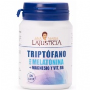 Triptofano con melatonina + magnesio y vit b6 - ana maria lajusticia (60 comprimidos)