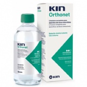 Kin orthonet desincrustante semanal - limpieza protesis dental (1 frasco 500 ml)