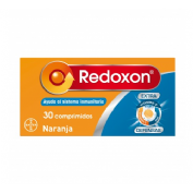 Redoxon extra defensas vitamina c + zinc (30 comprimidos efervescentes sabor naranja)
