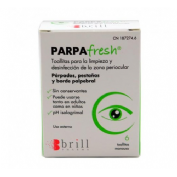 Parpafresh toallitas limpieza parpados (6 toallitas)