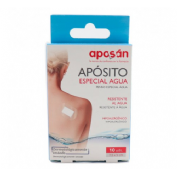 Aposan aposito especial agua - aposito esteril (7.5 x 5 cm 10 u)