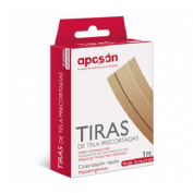 Aposan aposito adhesivo (tela precort 1metro x 6 cm)