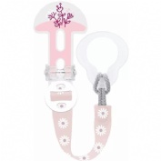 Broche para chupete y cubierta de proteccion - mam clip it! & cover (rosa)