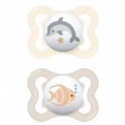 Chupete silicona - mam air (0+ n pack doble)