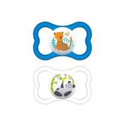 Chupete silicona fisiologico mam air + 6 meses matt a pack doble - mam air