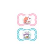 Chupete silicona fisiologico mam air + 6 meses matt r pack doble - mam air