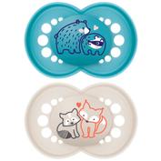 Chupete silicona mam original + 6 meses matt a pack doble - mam original
