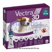 VECTRA 3D SOLUCION SPOT-ON PARA PERROS DE 4 A 10 kg