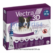 VECTRA 3D SOLUCION SPOT-ON PARA PERROS DE 10 A 25 kg