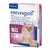 PREVENDOG 0,636 g COLLAR MEDICAMENTOSO PARA PERROS MUY PEQUEÑOS