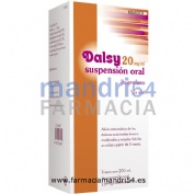 DALSY 20 mg/ml SUSPENSION ORAL , 1 frasco de 150 ml