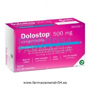 DOLOSTOP 500 MG COMPRIMIDOS , 20 comprimidos