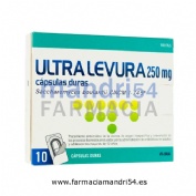 ULTRA-LEVURA 250 MG CAPSULAS DURAS , 10 cápsulas