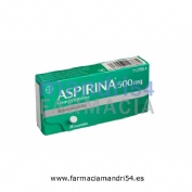 ASPIRINA 500 mg COMPRIMIDOS , 20 comprimidos