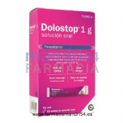 DOLOSTOP 1 G SOLUCION ORAL, 10 sobres
