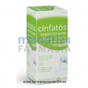 CINFATOS EXPECTORANTE 2 mg/ml + 20 mg/ml SOLUCION ORAL, 1 frasco de 200 ml