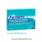 FORTASEC 2 mg CAPSULAS DURAS 20 cápsulas