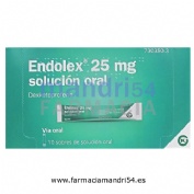 ENDOLEX 25 MG SOLUCIÓN ORAL 10 sobres de 10 ml