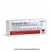 ENANDOL 25 mg COMPRIMIDOS RECUBIERTOS CON PELICULA, 10 comprimidos