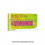 ABRILIA 20 MG COMPRIMIDOS EFG, 7 comprimidos (Blister Al/Al/PA-PVC)