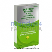 DULCOLAX BISACODILO 5 MG COMPRIMIDOS GASTRORRESISTENTES, 30 comprimidos
