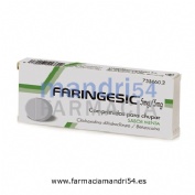 FARINGESIC 5 mg/5 mg COMPRIMIDOS PARA CHUPAR SABOR MENTA 20 comprimidos