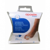 Separador interdigital con doble anillo - aposan dynamic (1 unidad talla l)