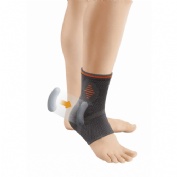 Tobillera elastica con gel pads - orliman sport os6240 (1 unidad talla 3)