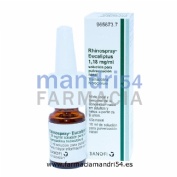 RHINOSPRAY EUCALIPTUS 1,18 mg/ ml SOLUCION PARA PULVERIZACION NASAL , 1 envase pulverizador de 10 ml