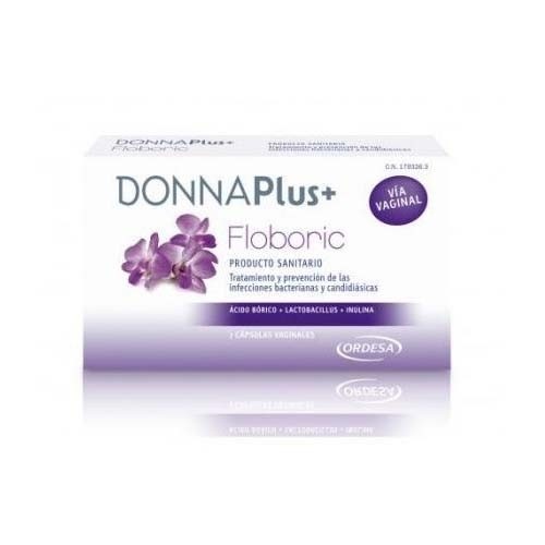 Donna plus + floboric capsulas vaginales (7 capsulas vaginales)