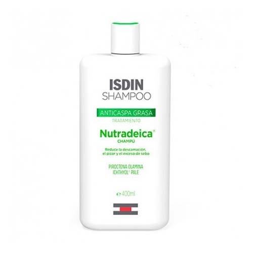 Isdin shampoo anticaspa grasa nutradeica  1 envase 400 ml