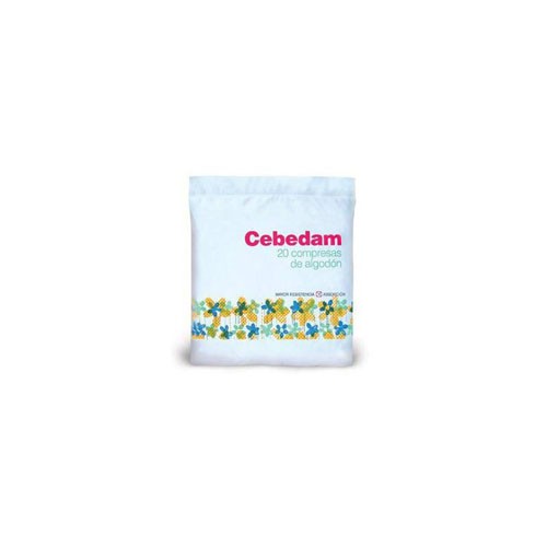 Cebedam compresas de algodon (20 uds)