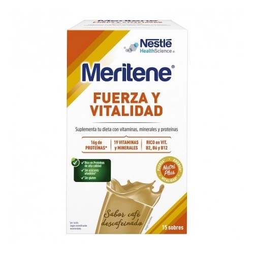 Meritene (15 sobres 30 g sabor cafe descafeinado)