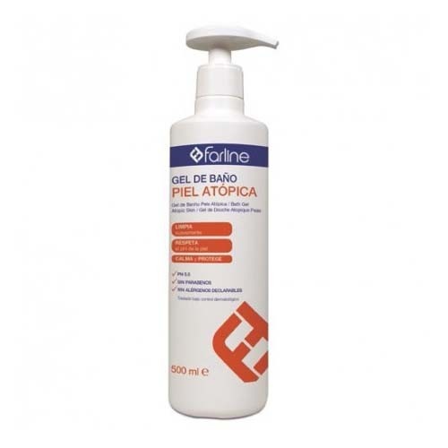 Farline gel de baño piel atopica (1 envase 500 ml)