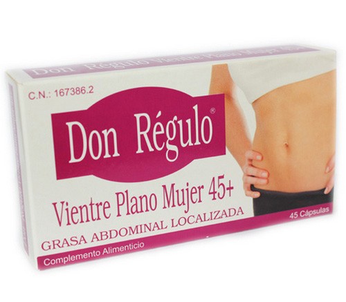 Don regulo vientre plano mujer 45 + (45 capsulas)