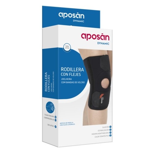 Rodillera con flejes - aposan dynamic (1 unidad talla unica)