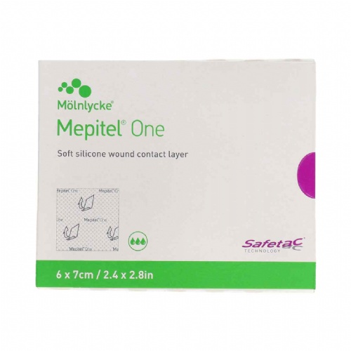 Mepitel one - aposito esteril (5 unidades 7 cm x 6 cm)