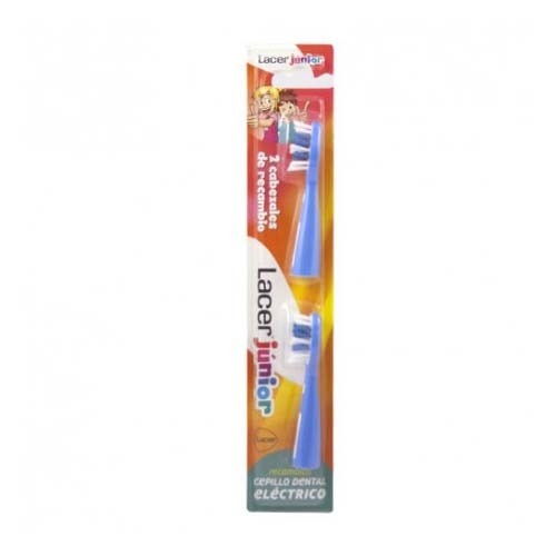 Cepillo dental electrico - lacer (junior recambios 2 cabezales)