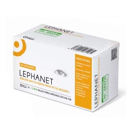 LEPHANET TOALLITAS ESTERILES (30 TOALLITAS)