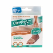 Protector tejido elastico con silicona para juanetes - comforsil (1 unidad talla l cc264l)